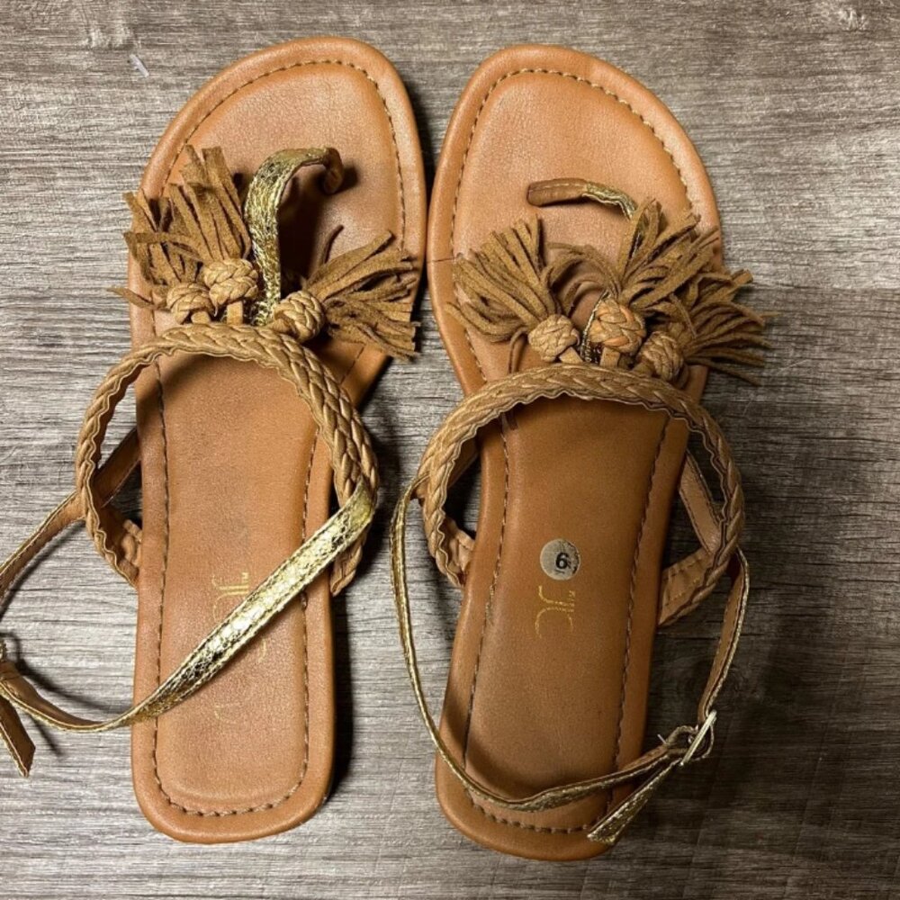 Sugar Brown Sandals Size 6